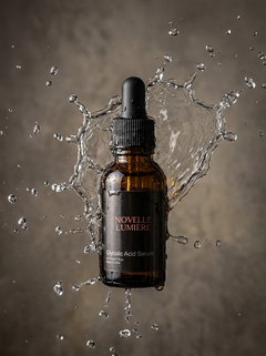 glycolic acid serum for smooth skin Novelle Lumière